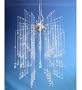 Meyda Tiffany Pendant 37889 19.75"W Sputnik Crystal Shower Pendant