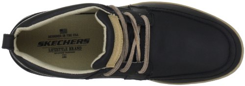 Skechers Galex-Range, Chaussures basses homme - Noir (Blk), 42 EU (8 UK)