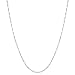 Sterling Silver Singapore Chain Pendant Necklace (1.3 mm, 20 inch)