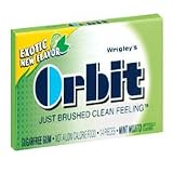 Wrigleys Orbit Just Brushed Clean Feeling SugarFree Gum, Mint Mojito - 14/Pack,12 Ea