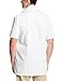 Worklon 3409 Polyester/Cotton Unisex Short Sleeve Pharmacy Lab Coat with Button Closure, Medium, White