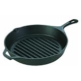 Lodge Logic 11-1/4-Inch Pre-Seasoned Grill Pan