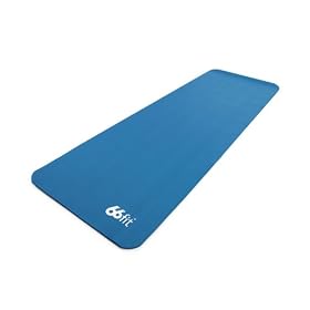 66Fit NBR Exercise Mat With Carry Bag - Blue