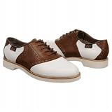 BASS ENFIELD BROWN CREAM WOMENS OXFORDS Size 7.5M