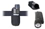 SeaSoft Detachable Flashlight Pocket Holder with Retractor, 3 Options Available Made to fit UK (Underwater Kinetics) flashlight models: SL4, SL4 LED, and SL6 and other lights torch scuba dive diving divers light , Pocket Retractor UK SL4 LED