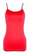 Cotton/Spandex Camisole Cami with Built in Shelf Bra and Adjustable spaghetti straps in 16 colors (Click for 20 colors) 90% Cotton / 10% Spandex. Please see note below!