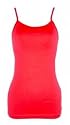 Cotton/Spandex Camisole Cami with Built in Shelf Bra and Adjustable spaghetti straps in 16 colors (Click for 20 colors) 90% Cotton / 10% Spandex. Please see note below!