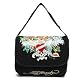 Genuine Ed Hardy Love Kills Slowly Messenger Bag in Black Multi (skull and heart - black)