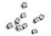 Whiskey Stones Chilling Rocks in Gift Box with Velvet Carrying Pouch, Set of 9