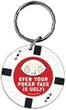 Family Guy Stewie Face Is Ugly Poker Chip Keychain FK1954