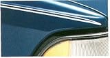 Trimbrite Self-Adhesive MultiStripes 5/16inch x 40ft, Blue 5/16inch x 40ft, Blue