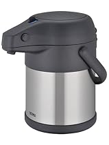 THERMOS ステンレスエアーポット 2.2L ステンレスブラック TAH-2200 SBK