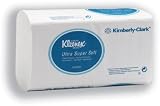 Kleenex Super Soft white hand towels, 3 ply, 88 sheets per sleeve, PACK of 30 sleeves