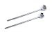 2 Long Spoon / Stirrer Set - Fine Stainless Steel Flatware for Your Home