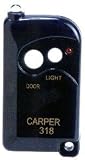 Tools & Hardware : Carper 318 keychain garage door opener remote