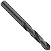 Chicago Latrobe 239 High-Speed Steel Reduced Shank Drill Bit, Black Oxide Finish, Round Shank, 118 Degree Conventional Point