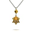 Ayala Bar Star of David Necklace - The Classic Collection - in Shades of Gold #5170G ANK ONK