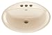 American Standard 0476.028.045 Aqualyn Vitreous China Countertop Sink with Faucet Holes on 4-Inch Centers, Fawn Beige