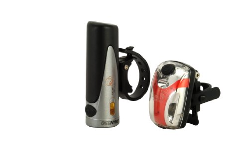 Light and Motion Combo Kit Urban 550 Lumens-VIS 180 Micro Bike Light (Grey) On Sale