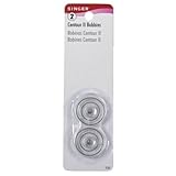 Dyno Merchandise Singer Bobbins, Transparent, Pack of 2