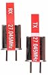 Traxxas Crystal Set 27.045, #2 Red