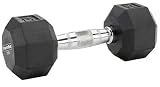 Sets of 2 Rubber Coated Dumbbells (5 lb through 100 lb)