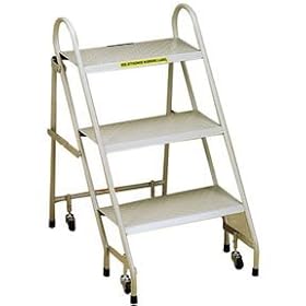 Buy Cramer Industries Folding Platform Ladder; 16-gal.; Steel; Three 18W x 8D Steps by Cramer Industries now!