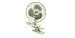 Electronics : Tracker 112-6 6 Inch Clip-On Fan