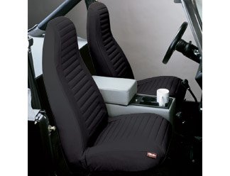 Bestop 2922715 Black Denim Front Seat Cover