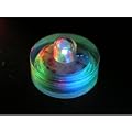 Submersible Battery LED Everlasting Tealights Floralyte, Color Changing with 7 Rainbow Colors. Great for Wedding Centerpiece, Christmas, Thanksgiving, Party Lights. Set of 10