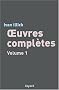 Oeuvres compl�tes, tome 1
