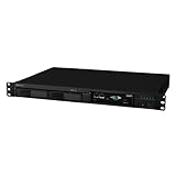 Synology RackStation 2-Bay (Diskless) 1U NAS Rackmount Network Attached Storage RS212 (Black)