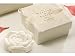 Elegant and romantic, these white rose soaps, pressed from a vintage die, are infused with a mlange of light floral notes. One 2.8 oz soap comes nestled in a beautiful gift box.