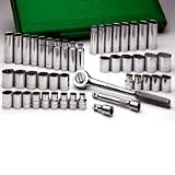 47 pc. 1/2in. Dr. Metric Socket Set