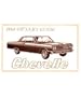 1964 CHEVROLET CHEVELLE Owners Manual User Guide