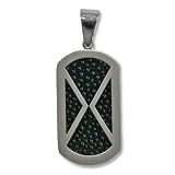316L Stainless Steel Pendant Stainless Steel Pendant with Sting Ray and matte.Height of Charm: 30mm Width of Charm: 16mm