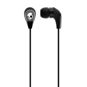 Skullcandy 50 / 50 Earbuds / Headphones with Shuffle Control Mic - Black