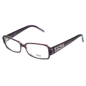 Authentic Fendi Eyeglasses 665R DARK PINK DEMO LENS 660