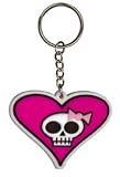 My Sweet Fiend Skulli Heart Rubber Keychain