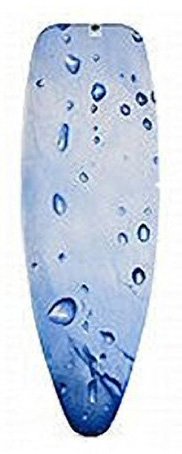 Brabantia European Deluxe Replacement Ironing Board Cover with Foam Insert - Size C - Ice Water in Blue 49 x 18