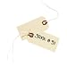 Avery Shipping Tags, Paper/Twine, 3.75 x 1.875 Inches, Manila, Pack of 1000 (12503)