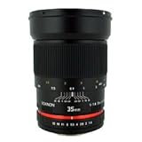 Rokinon 35mm F/1.4 AS UMC Wide Angle Lens for Nikon with Automatic Chip RK3 ....