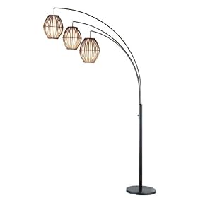 adesso 4026 maui arc lamp antique bronze 26 by Adesso