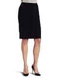 Chaus Women's Side Tab Pencil Skirt, Jet Black, 8