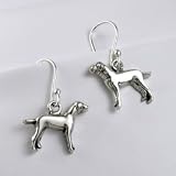 Weimaraner Sterling Silver Earrings
