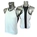 Puma Cyclofresh USP Running Vest - White (Size: Extra Large) (Colour: White / Black )