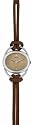 Opex - 2391D1 - Sable - Montre Femme - Quartz Analogique - Cadran Beige - Bracelet Cuir Marron