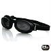 Slimline Goggle, Black Frame, Reflective Lens