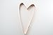 Skinny Tall Heart Cookie Cutter