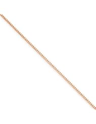 14k Rose Gold 1.1mm Franco Chain